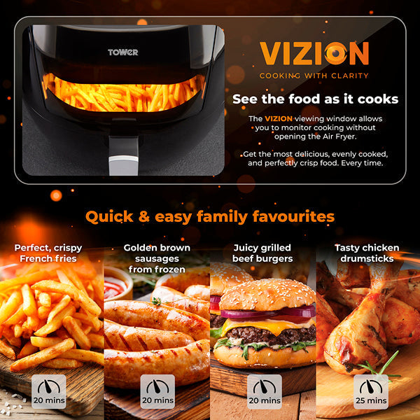 Tower T17072 Vortx Vizion Air Fryer 7L
