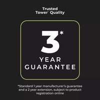 Tower T17138 Vortx Elite Dual Basket Air Fryer 10.4L Grey thumbnail 9
